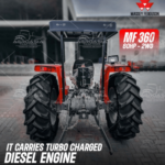 Massey Ferguson 360 2WD 60HP Tractors For Sale in Botswana by MasseyFerguson.co.bw